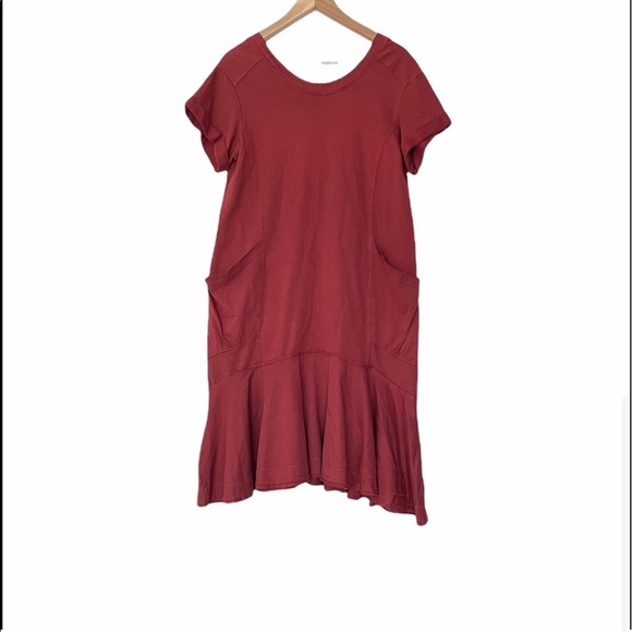 Anthropologie Joella Midi Dress Red - Picture 4 of 5